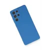 Samsung Galaxy S21 Ultra Kılıf Nano içi Kadife Silikon - Mavi-(5796) - EMTHBA3017-2324