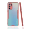 Oppo Reno 6 Kılıf Platin Silikon - Pembe-(5796) - EMTHBA5930-9847