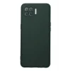 Oppo Reno 4 Lite Kılıf Nano içi Kadife Silikon - Koyu Yeşil-(5796) - EMTHBA3949-4742