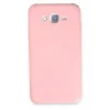 Samsung Galaxy J7 Kılıf Nano içi Kadife Silikon - Pudra-(5796) - EMTHBA5891-3366