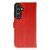 Samsung Galaxy S24 FE Kılıf Trend S Plus Kapaklı Kılıf - Kırmızı-(5796) - EMTHBA9499-9615