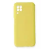 Huawei P40 Lite Kılıf Nano içi Kadife Silikon - Sarı-(5796) - EMTHBA6199-4182