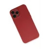 iPhone 13 Pro Kılıf Nano içi Kadife Silikon - Kiremit-(5796) - EMTHBA4888-2345
