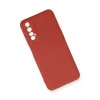 Realme 7 Kılıf Nano içi Kadife Silikon - Kiremit-(5796) - EMTHBA2147-2130