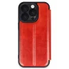 iPhone 16 Pro Max Kılıf Flip Cover - Kırmızı-(5796) - EMTHBA9995-1472