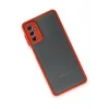 Samsung Galaxy M52 5G Kılıf Montreal Silikon Kapak - Kırmızı-(5796) - EMTHBA4587-2117
