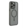 iPhone 15 Pro Max Kılıf Room Magneticsafe Silikon - Gri-(5796) - EMTHBA9175-2859