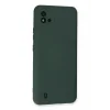 Realme C11 2021 Kılıf Nano içi Kadife Silikon - Koyu Yeşil-(5796) - EMTHBA2161-6246