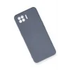 Oppo A73 Kılıf Nano içi Kadife Silikon - Gri-(5796) - EMTHBA7195-5776