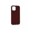 iPhone 12 Pro Kılıf Lansman Legant Silikon - Bordo-(5796) - EMTHBA1554-3263