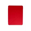iPad Pro 12.9 (2021) Kılıf Kalemlikli Mars Tablet Kılıfı - Kırmızı-(5796) - VOANFD6511-6867