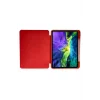 iPad Pro 12.9 (2021) Kılıf Kalemlikli Mars Tablet Kılıfı - Kırmızı-(5796) - VOANFD6511-6867