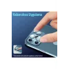 ALLY İPhone 12 Pro Max 3D Full Tempered Glass Cam Kamera Koruyucu-(5775) - EMTHBA7508-6707