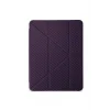 iPad Pro 13 (2024) Kılıf Color Karbon Tablet Kılıfı - Derin Mor-(5796) - EMTHBA4033-2665