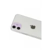 iPhone 12 Rainbow Kamera Lens Koruma Cam - Mor-(5796) - EMTHBA6934-5917