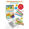 Dinozorlar – Boya ve Sil Aktivite Kitabı / 3 Yaş + [Unbound] [Nov 14, 2024] Sibel Erdal