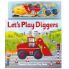 Magnetic Lets Play Diggers [Board book] [Feb 24, 2026] Clover, Alfie and Dronsfield, Paul