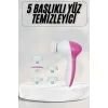 Cilt Temizleme ve Masaj Aleti 5 Başlıklı Akne ve Sivilce Önleyici