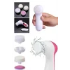 5 Başlıklı Cilt Temizleme Cihazı Ultra Kaliteli Yumuşak Kırşıklık Karşıtı
