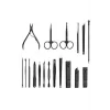 17 Parça Manikür Seti El ve Ayak Bakımı Törpü Cımbız Tırnak Temizleme