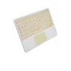 Touchpad Uyumlu Bluetooth Klavye Slim Kablosuz Wifi Q Klavye