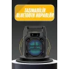 Karaoke Mikrofonlu Fm Radyolu Bluetooth Hoparlör Yüksek Ses Kaliteli