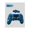 Bluetooth Kablosuz PS4 Gamepad Çift Motorlu Siyah Controller