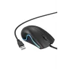 HOCO GM19 RGB LED Işıklı Gamer Oyuncu Kablolu Optik Mouse-(5775)