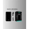 USB Şarjlı Traş Makinesi – Piston + Ağ Başlık, 600 mAh Batarya