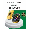 7 Kanatlı Vortex Fanlı Akıllı Telefon Soğutma Aparatı