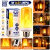 7w E27 Alev Ampul Lamba 560 Lümen Ip20 Bx40