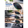 8 10 Metre Menzilli Şarj Edilebilir Kablosuz Mouse