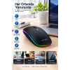 8 10 Metre Menzilli Şarj Edilebilir Kablosuz Mouse