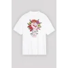 8 Mart Dünya Kadınlar Günü İçin Tişört Özel Baskılı T-shirt - Beyaz