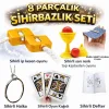 8’li Sihirbazlık Seti (Kibrit, Defter, Halka, Kupa, İp, 3’lü Kart)