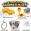 8’li Sihirbazlık Seti (Kibrit, Defter, Halka, Kupa, İp, 3’lü Kart)