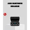 A10s Kablosuz Bluetooth Kulaklık – 1800mAh Powerbank, Otomatik Eşleşme, iOS/Android Uyumlu