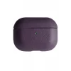 Apple Airpods Pro 2 (2.nesil) 405 Deri Kılıf - Mor