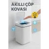 Akıllı Çöp Kovası, Büyük Boy 20 Litre, UV Işık ve Sensörlü, Haraket Algılayan, Sessiz Kapak