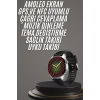 Akıllı Saat 1.5 Inç Amoled Ekran Çift Kordonlu GPS NFC Uyumlu