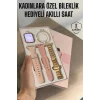 Akıllı Saat Adımsayar, Nabız Takibi ve GPS Destekli Kadınlara Özel