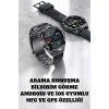 Akıllı Saat Arama Cevaplayan Titreşim Özelliğiyle Bildirim Görebilen