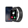 Akıllı Saat Arama Konuşma GPS ve NFC Özelliği 3 Kordonlu Amoled Ekran
