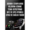Akıllı Saat Bildirim Görme Amoled Ekran GPS Uyumlu Sesli Görüşme