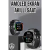 Akıllı Saat Bluetooth Bağlantılı Amoled Ekran Uyku ve Sağlık Takibi