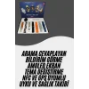 Akıllı Saat Çoklu Kordon Seçenekli Dokunmatik Ekran Nabız Sensörlü