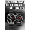 Akıllı Saat Dokunmatik Ekran Sesli Görüşme ve Bildirim Görme Sağlık Takibi