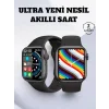 Akıllı Saat iOS ve Android ile Uyumlu Şık ve Çok Fonksiyonlu