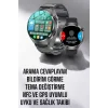 Akıllı Saat Metal Kordonlu GPS ve NFC Uyumlu Arama Cevaplayan