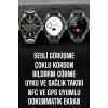 Akıllı Saat Titreşimli Pusula Nabız ve Tansiyon Ölçer NFC Uyumlu